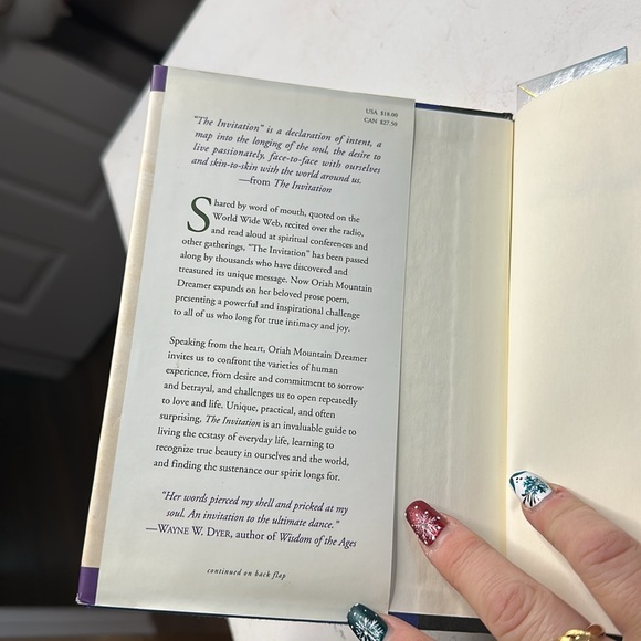 The invitation ORIAH a Mountain dreamer spirituality book - Picture 5 of 9